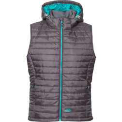 Trespass Women's Aretha Hooded Padded Gilet - Carbon