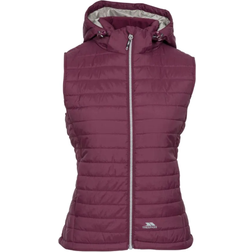 Trespass Women's Aretha Hooded Padded Gilet - Fig