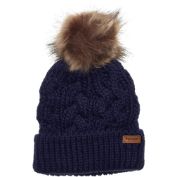 Barbour Penshaw Cable Knit Beanie - Navy
