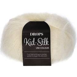 Drops Design Kid Silk Uni Colour Natur 210m