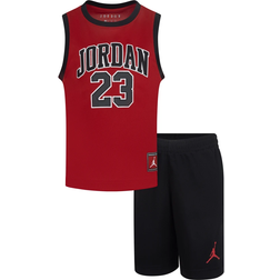 Nike Muscle Tank & Shorts 2pc Set - Punainen