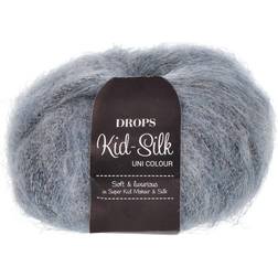 Drops Design Kid Silk Uni Colour Blue Wind 210m