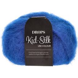 Drops Design Kid Silk Uni Colour Cobalt Blue 210m