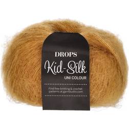 Drops Design Kid Silk Uni Colour Curry 210m
