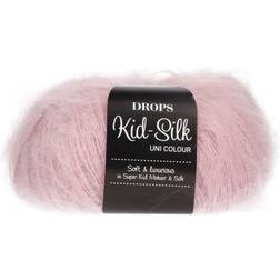 Drops Design Kid Silk Uni Colour Powder Rose 210m