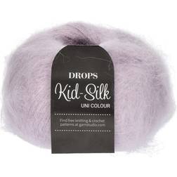 Drops Design Kid Silk Uni Colour Light Lavender 210m