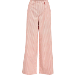 Object Lisa Wide Leg Pants - Red/White