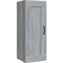 vidaXL 817454 Gray Sonoma Oak Wall Cabinet 35x90cm