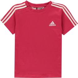 adidas Infant IB 3S T-shirt - Light Red/White (GP1889)