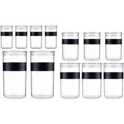 Bodum Presso Black Köksbehållare 12st