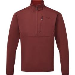 Rab Men's Geon Pull On Fleece Jacket - Oxblood Red