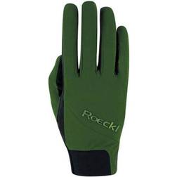 Roeckl Maniva Riding Gloves - Chive Green