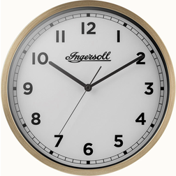 Ingersoll IC001GW White/Gold Väggklocka 30cm