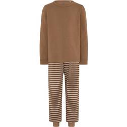 En Fant Pajamas Set - Coca Mocha
