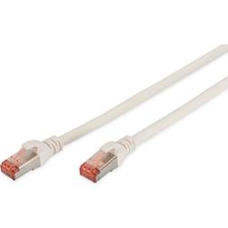 Digitus CAT 6 S/FTP RJ45 - RJ45 M-M White