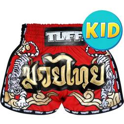 Tuff Kids Twin Tiger Muay Thai Shorts XX-Small