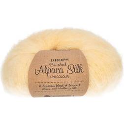Drops Design Brushed Alpaca Silk Uni Colour Gul 140m