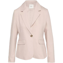 s.Oliver Elegant Slim Fit Blazer - Pearl Pink