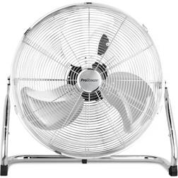 Pro Breeze 20" Gym Floor Fan Chrome