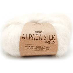 Drops Design Brushed Alpaca Silk Uni Colour Natur 140m