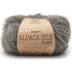 Drops Design Brushed Alpaca Silk Uni Colour Grå 140m