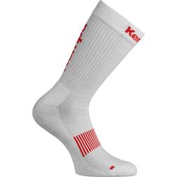 Kempa Logo Classic Socks - White/Red