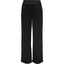 Only Victoria Satin Pant - Black