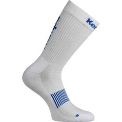 Kempa Logo Classic Socks - White/Royal