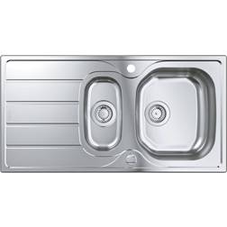 Grohe Fregadero 1 Seno Y Medio+Escurridor K200 96.5 x 50 cm