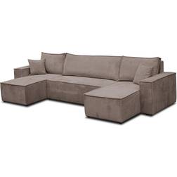 VENASI FURNITURE Hugo Brown Sofa 312cm 4 Seater