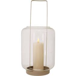 Sinnerup Sia Glass Small Beige/Transparent Lanterne 29cm