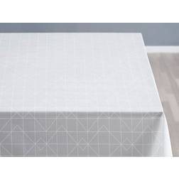 Södahl Refined Damask Bordsduk Vit (220x140cm)