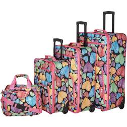 Rockland Jungle Set of 4 - New Heart