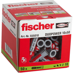 Fischer Duopower 555010 10x50mm 50pcs