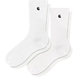 Carhartt WIP Madison Socks 2-pack - White/Black