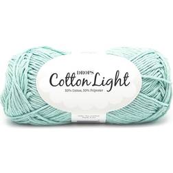 Drops Design Cotton Light Uni Colour Mint 105m