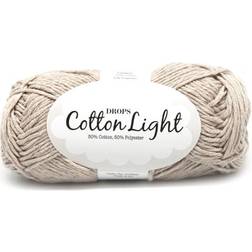 Drops Design Cotton Light Uni Colour Lysebeige 105m
