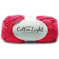 Drops Design Cotton Light Uni Colour Cerise 105m