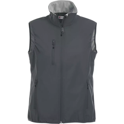 Clique Basic Softshell Vest Women - Pistol Grey