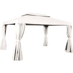 Hillerstorp Luxor Pavilion - White 3x4 m
