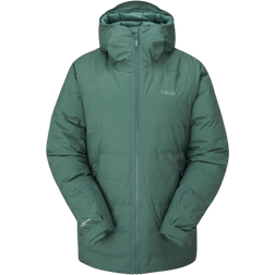 Rab Women's Valiance Waterproof Down Jacket - Green Slate