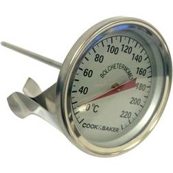 Cook & Baker Bolsjetermometer 15 cm Stål Sølvfarvet Stegetermometer