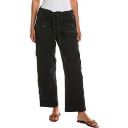 Free People Tahiti Cargo Trousers - Jet Black