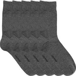 Resteröds Bamboo Socks 5-pack - Grey Melange