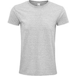 Sol's Epic Round Neck Fitted Jersey T-shirt - Grey Melange