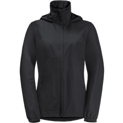 Jack Wolfskin Women's Stormy Point 2L Shell Jacket - Black