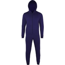 Colortone Comfy Co Plain All in One Onesie - Navy
