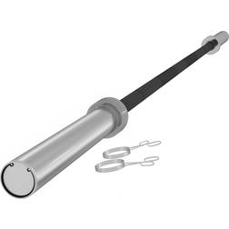 Sportnow Weight Lifting Barbell Bar With Spring Clips