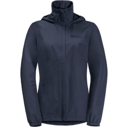 Jack Wolfskin Women's Stormy Point 2L Shell Jacket - Night Blue