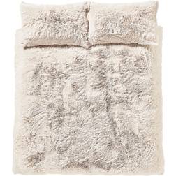 Catherine Lansfield Cuddly Duvet Cover Beige (220x230cm)